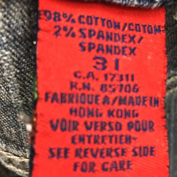 Buffalo Jeans David Bitton Womans Stretch Blue 31 - Picture 6 of 8